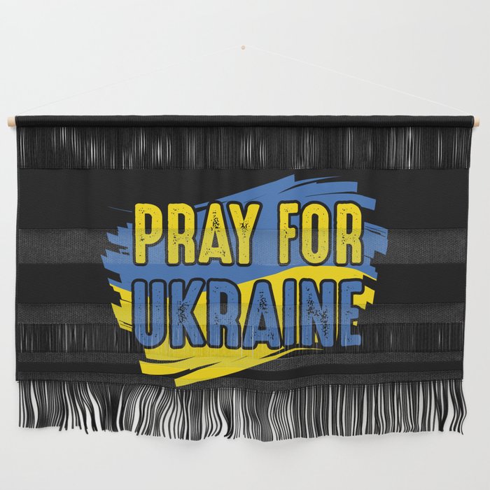 Pray For Ukraine Wall Hanging