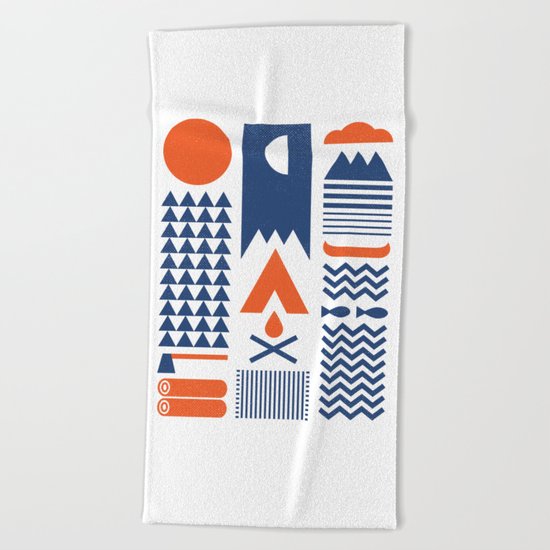 Simplify Beach Towel