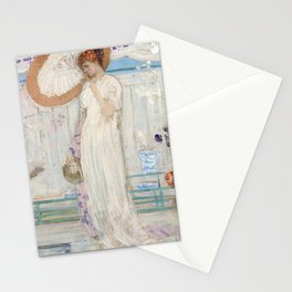 James Whistler - White Symphony, Three Girls Stationery Card