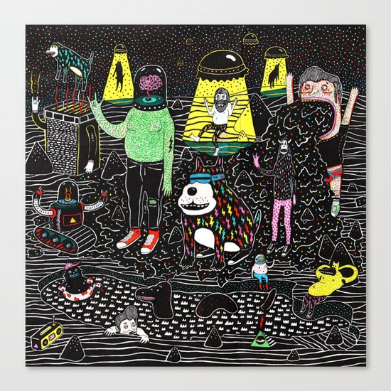 buenos deseos Canvas Print