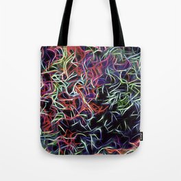 Desaturated Colorful Diffraction Tote Bag