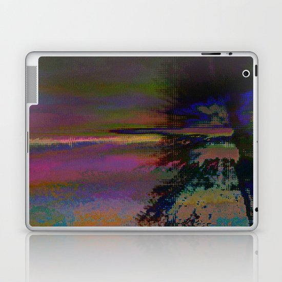 19-46-12 (Black Hole Glitch) Laptop & iPad Skin