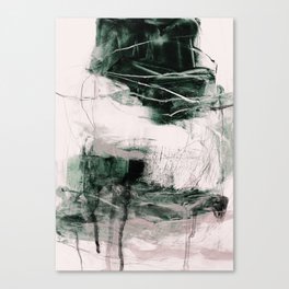 green abstract Canvas Print
