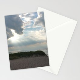 The Light Shines Through Stationery Card