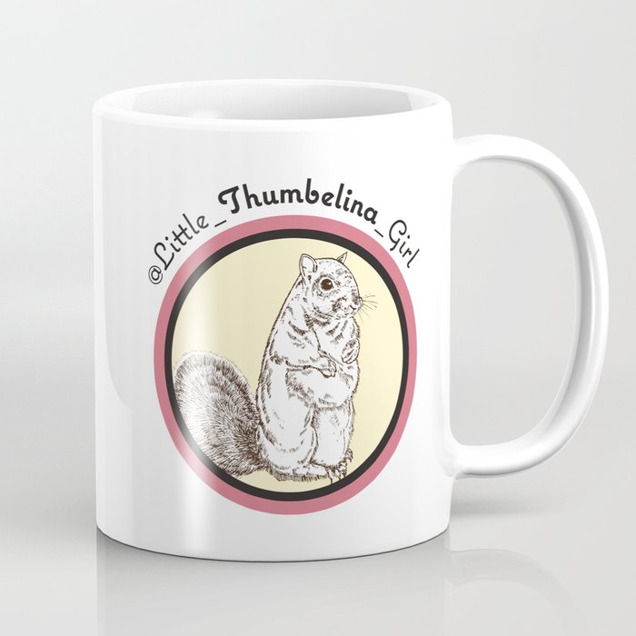Little Thumbelina Girl: meerkat circle Coffee Mug