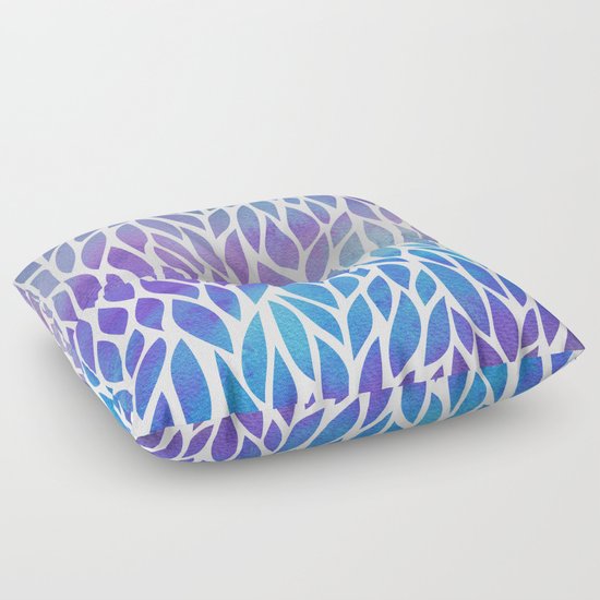 Petals Pattern #1 Floor Pillow