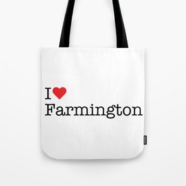 I Heart Farmington, MO Tote Bag