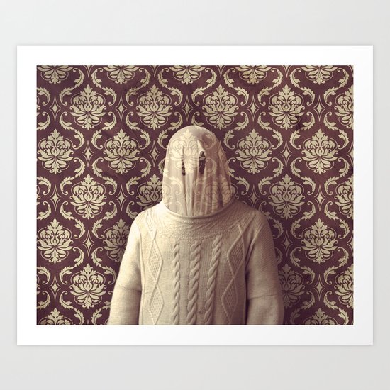 In which I spy a specter Art Print