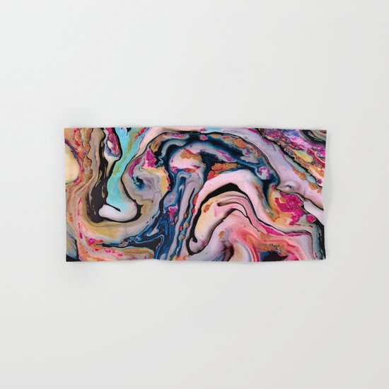 Colorful Fantasy Abstraction Hand & Bath Towel