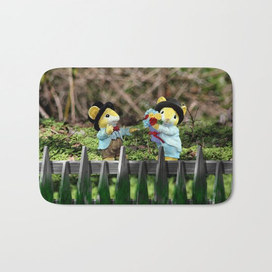 A little romance Bath Mat