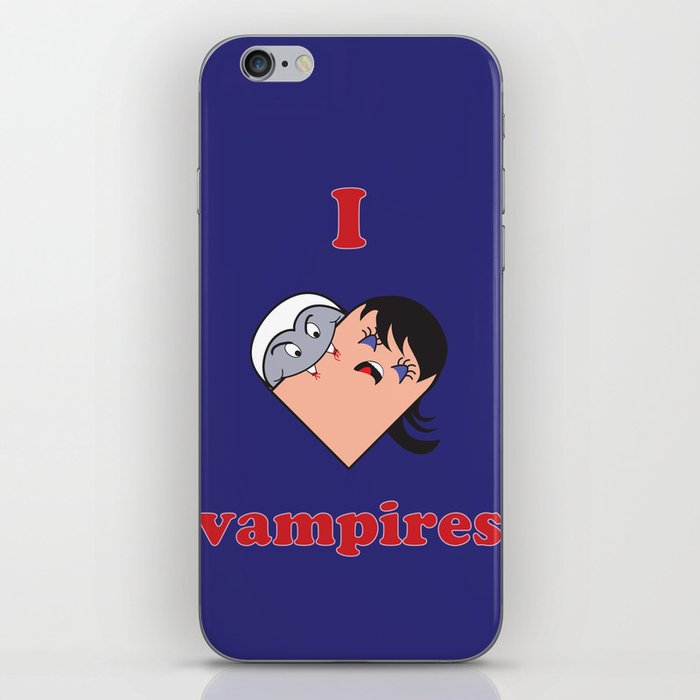 I Heart Vampires iPhone Skin