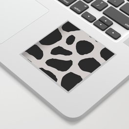 Cowhide black and white Sticker