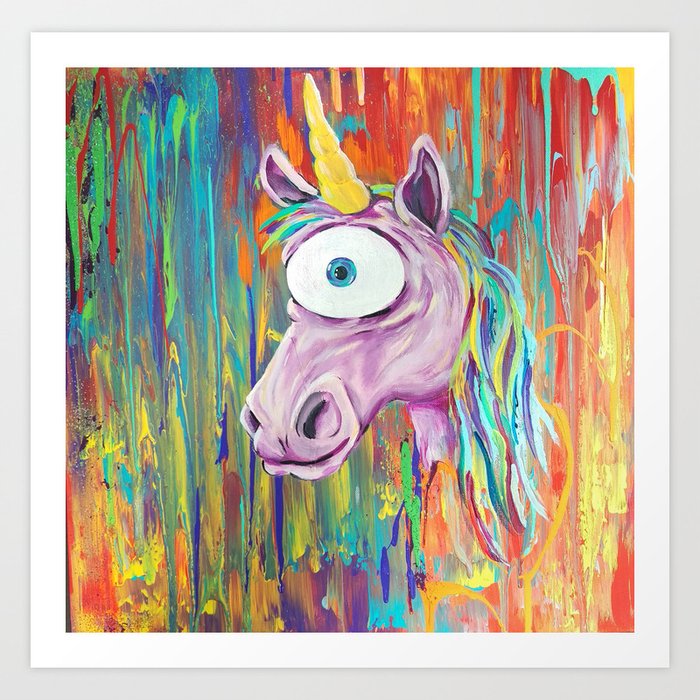 Spirit Animal Sight: Unicorn Art Print