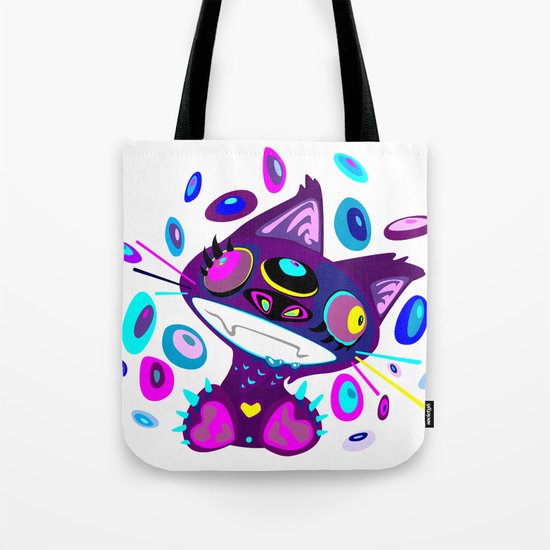 Psychocat Tote Bag
