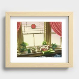 Window Cat Recessed Framed Print