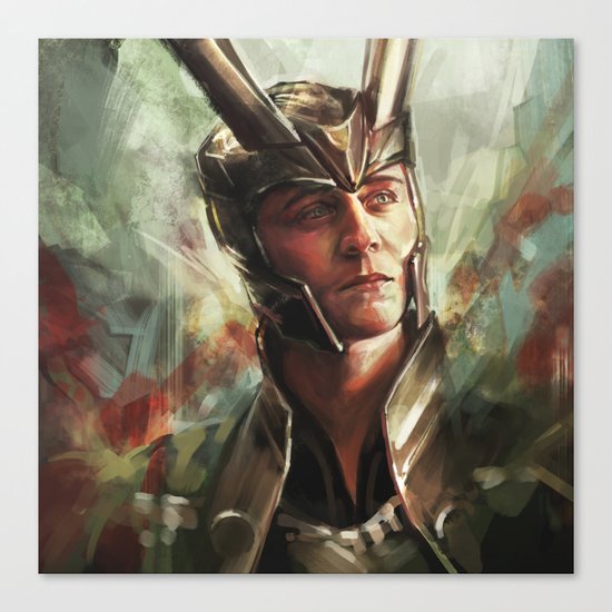 The Prince of Asgard Canvas Print