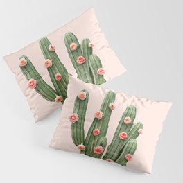 CACTUS AND ROSES Pillow Sham
