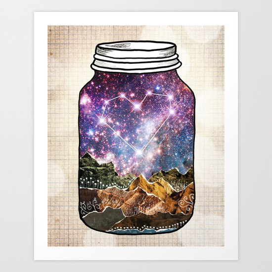 Love Can Move Mountains Art Print
