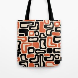 Retro Mid Century Modern Abstract composition 454 Tote Bag