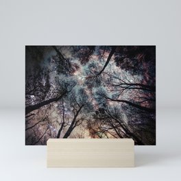 Starry Sky in the Forest Mini Art Print