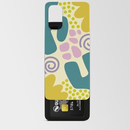 Abstract vintage colors pattern collection 1 Android Card Case