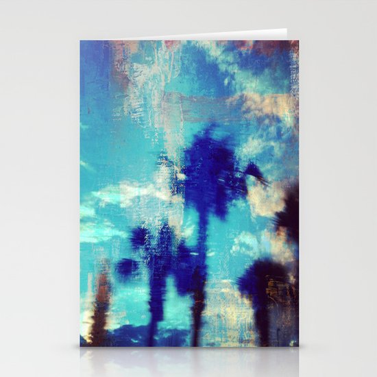 Underwater Palms Stationery Cards