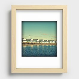Days Cottages, North Truro, Cape Cod Recessed Framed Print