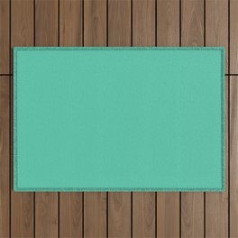 Biscay Green - Pantone Fashion Color Trend Spring/Summer 2020 NYFW Outdoor Rug