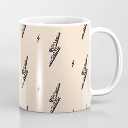 Lightning bolt leopard flash Coffee Mug