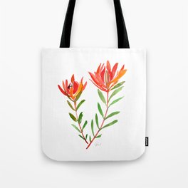 Safari Sunset - Conebush Tote Bag