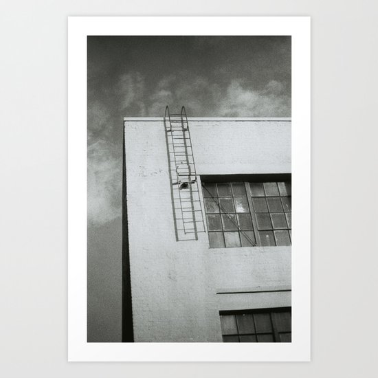 Ladder to Nowhere Art Print
