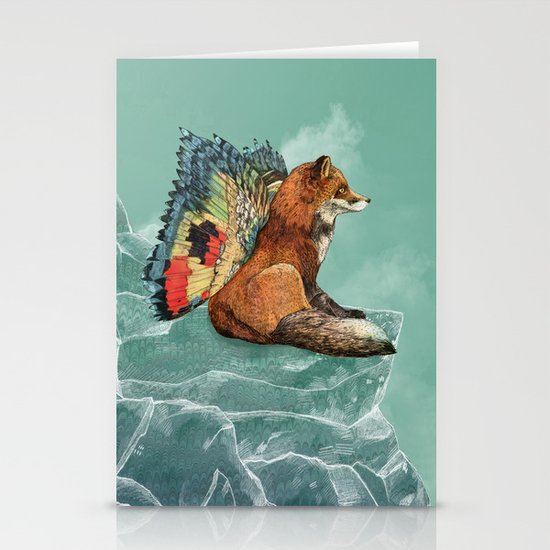 Flying Fox Stationery Cards