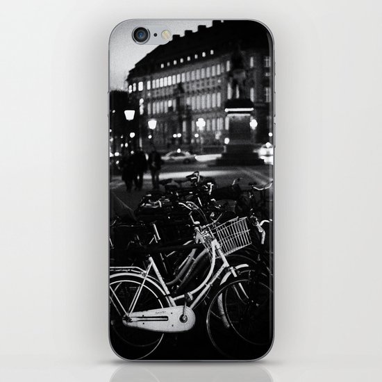 Bike Stand iPhone Skin