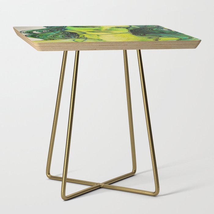 Green Man Side Table