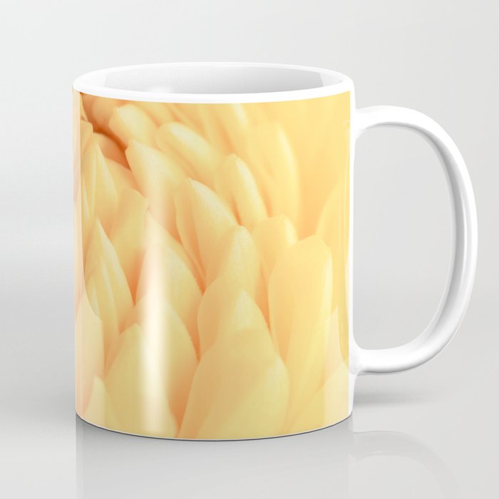 Yellow Dahlia In Soft Pastel  Coffee Mug