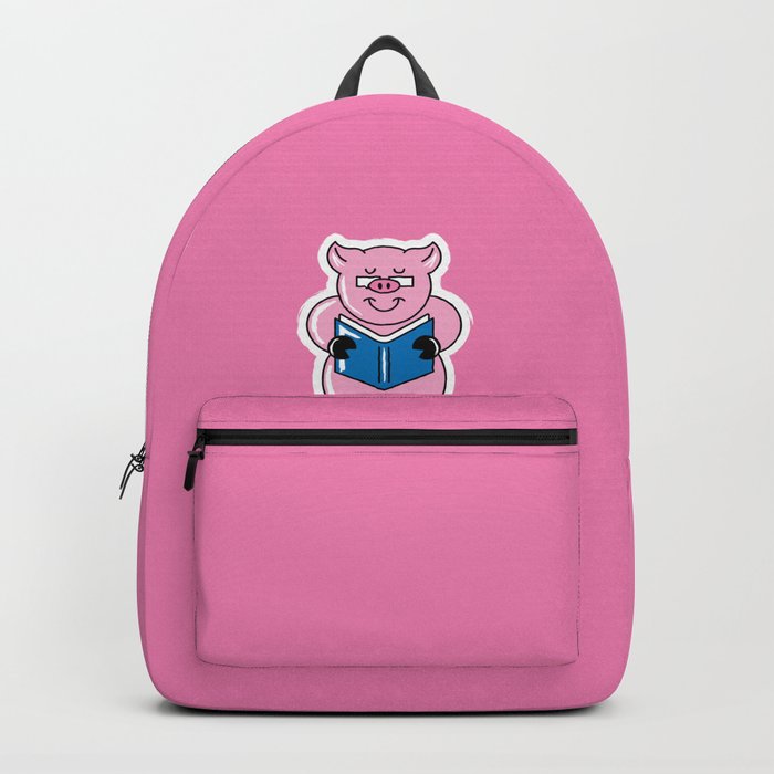 Pig Out...On Books! Backpack