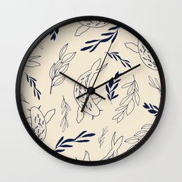 Koi Fish Wall Clock