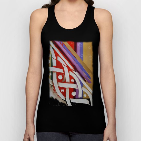Celtic Knot with Autumn Colors Unisex Tank Top