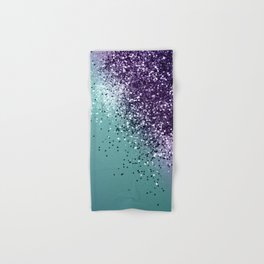 Mermaid Glitter Dream #1 (Faux Glitter) #shiny #decor #art #society6 Hand & Bath Towel