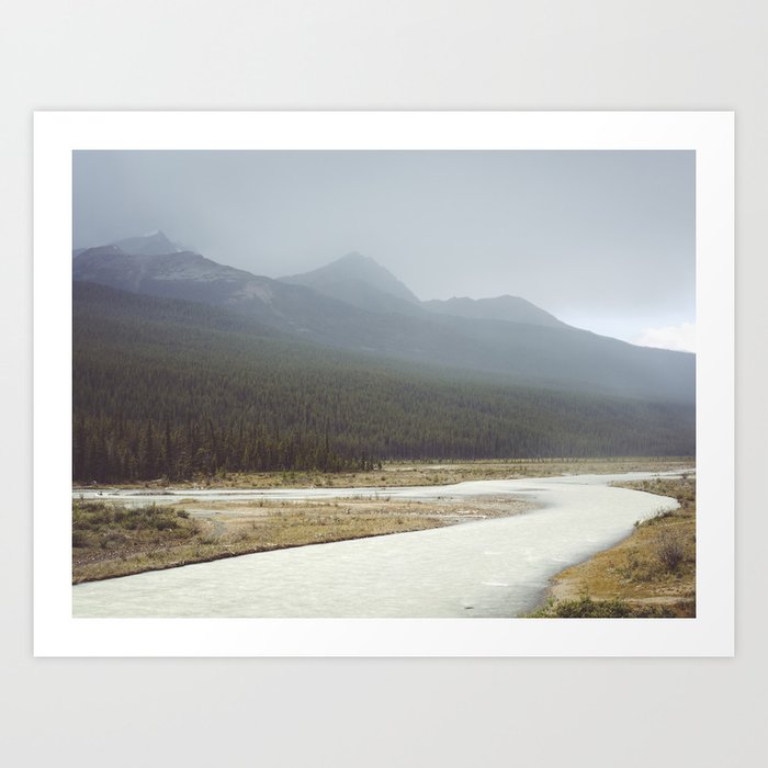Rocky Mountains Landscape Photography No. 5 Art Print
