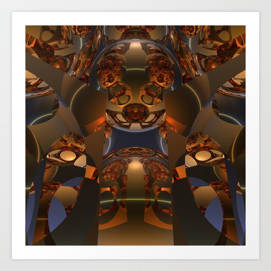 Reflectology Art Print