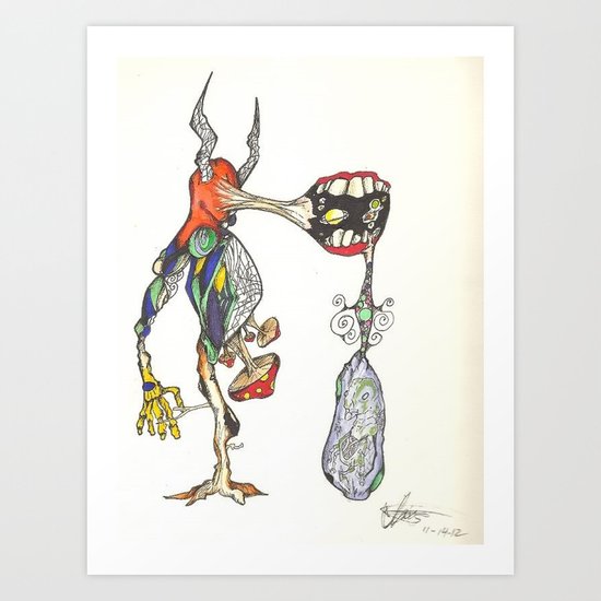 Embryo Art Print