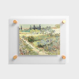 Vincent Van Gogh : Garden at Arles Floating Acrylic Print