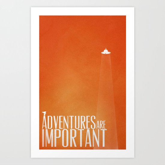 Unidentified Flying Adventure Art Print