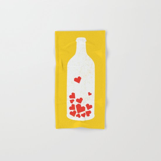 Message in a bottle Hand & Bath Towel