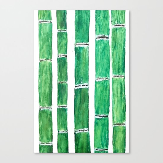 bamboos Canvas Print