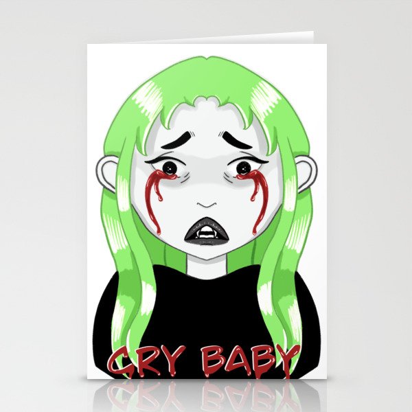 Crybaby Stationery Cards