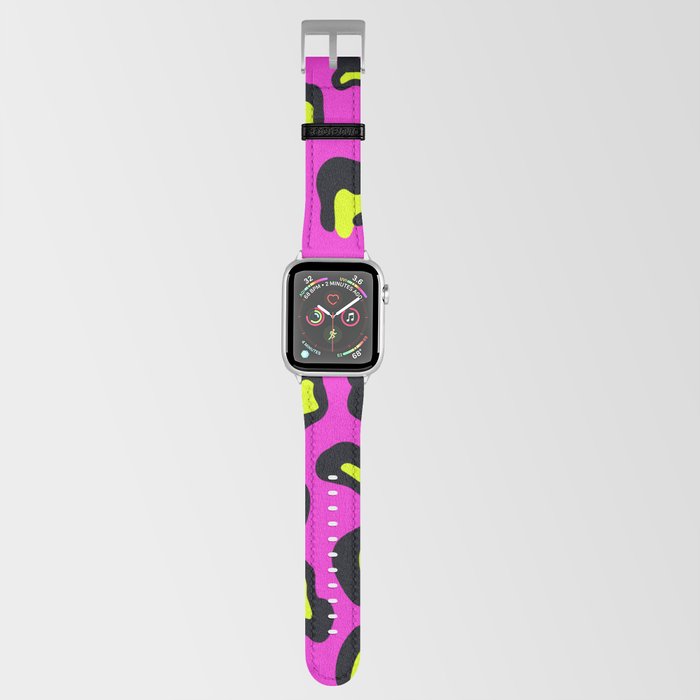 Pink leopard Apple Watch Band