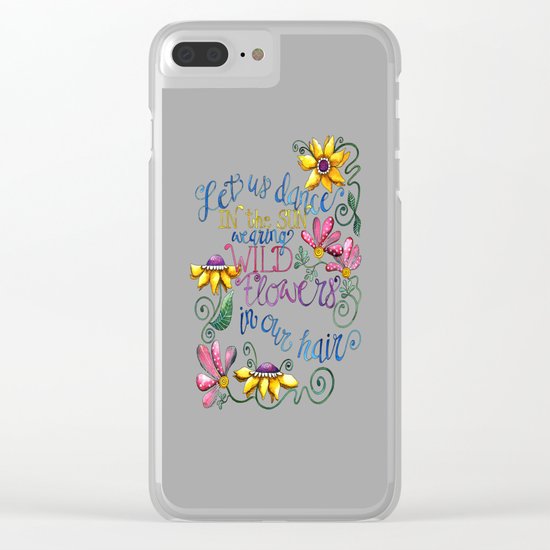 Let Us Dance Two Clear iPhone Case