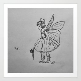 Little Fairy Art Print